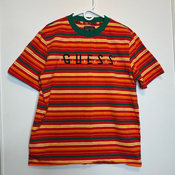 Guess x J Balvin Vibras Tour Stripe Tee - Picture 2 of 13